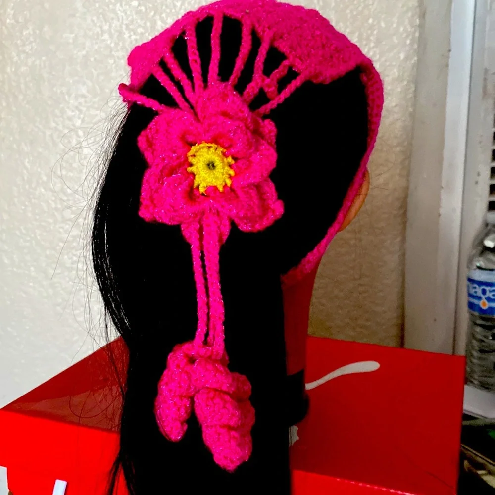 Girls Headband crochet vibrant color